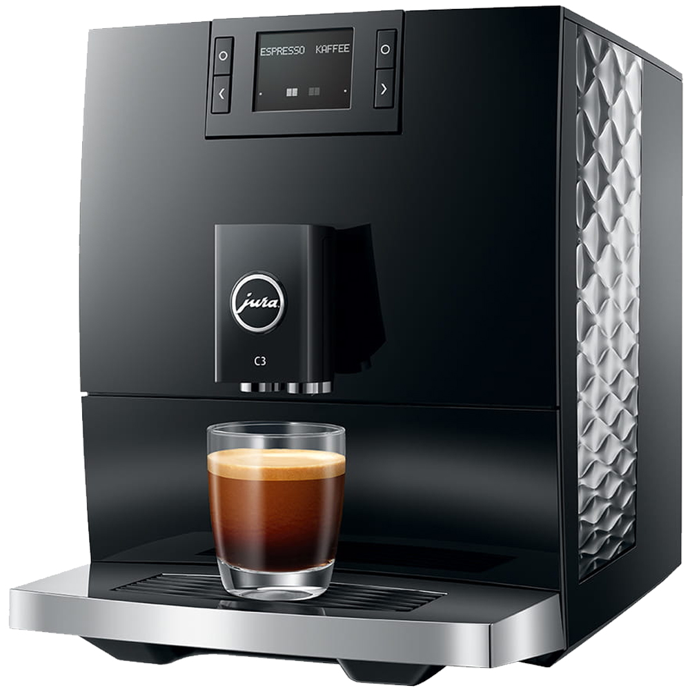 Jura C3 Piano Black (EA 15599) - Bean to cup
