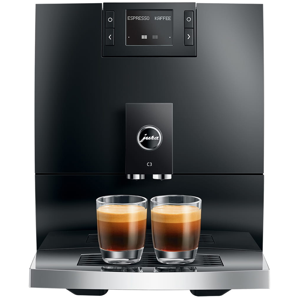 Jura C3 Piano Black (EA 15599) - Bean to cup