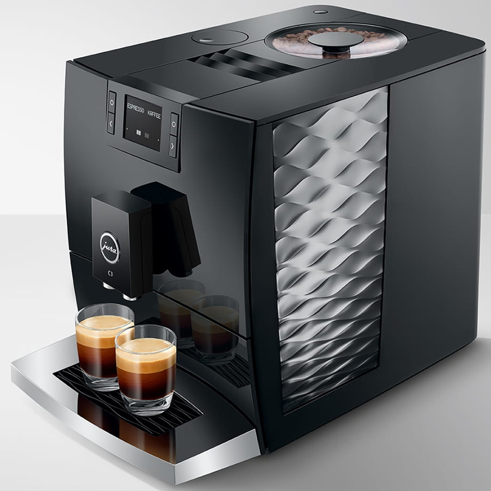 Jura C3 Piano Black (EA 15599) - Bean to cup - 7