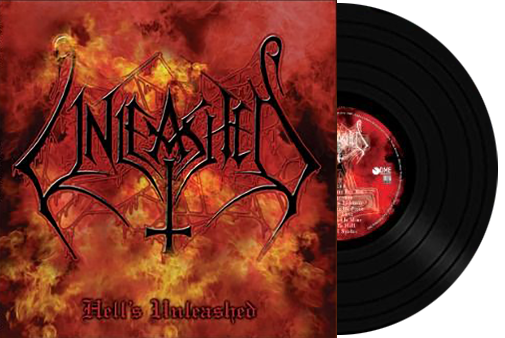 UNLEASHED - Hell's Unleashed LP (SVART VINYL)