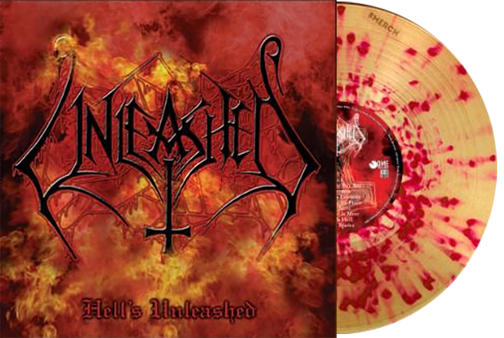 UNLEASHED - Hell's Unleashed LP (SPLATTER VINYL)