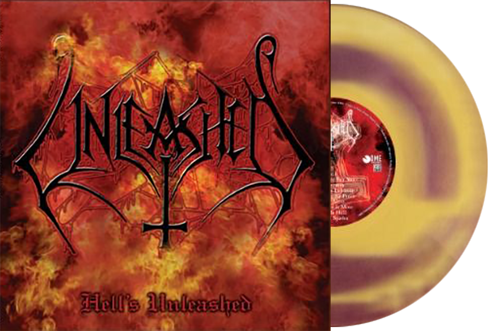 UNLEASHED - Hell's Unleashed LP (SWIRL VINYL)