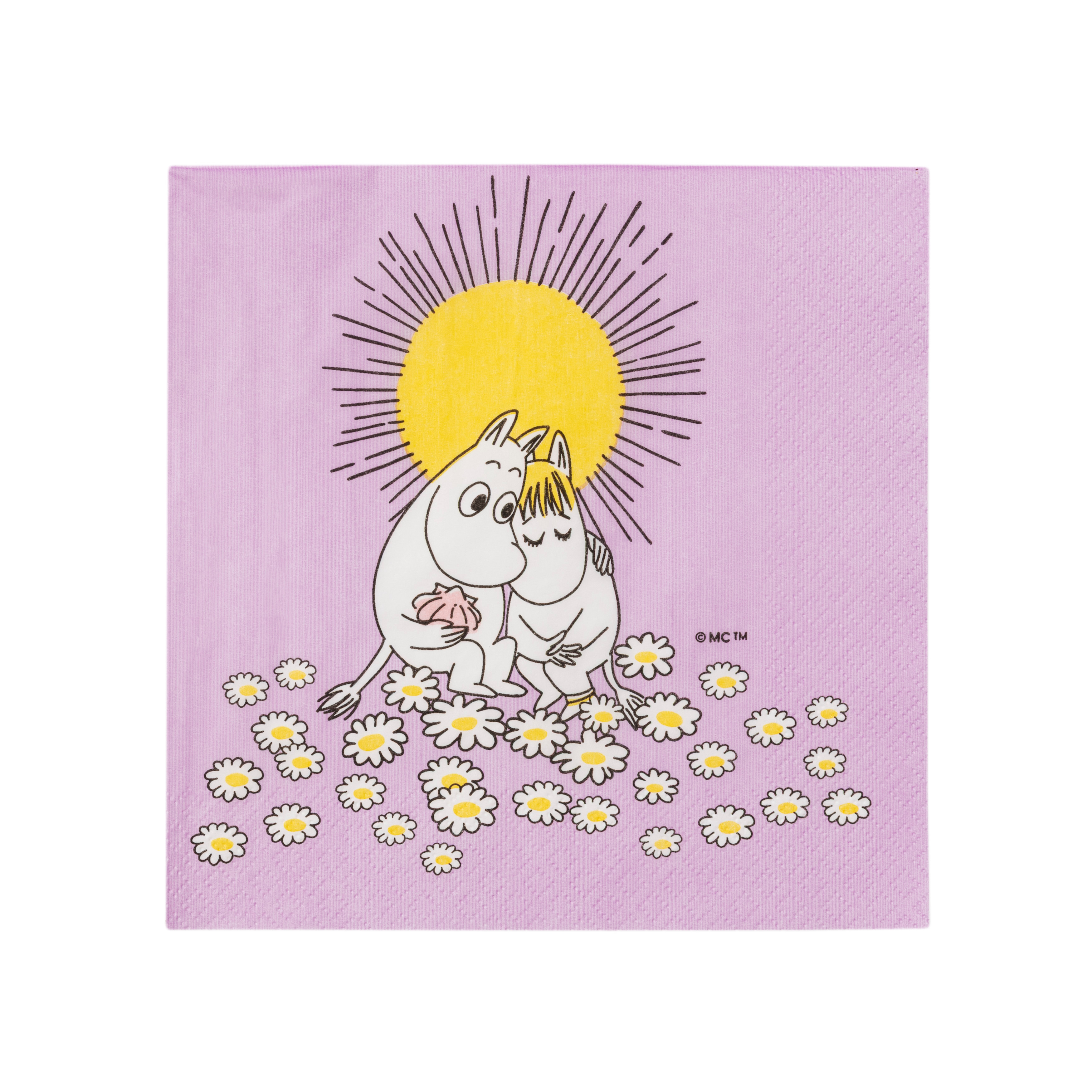 Mumin Servetter - Förälskade