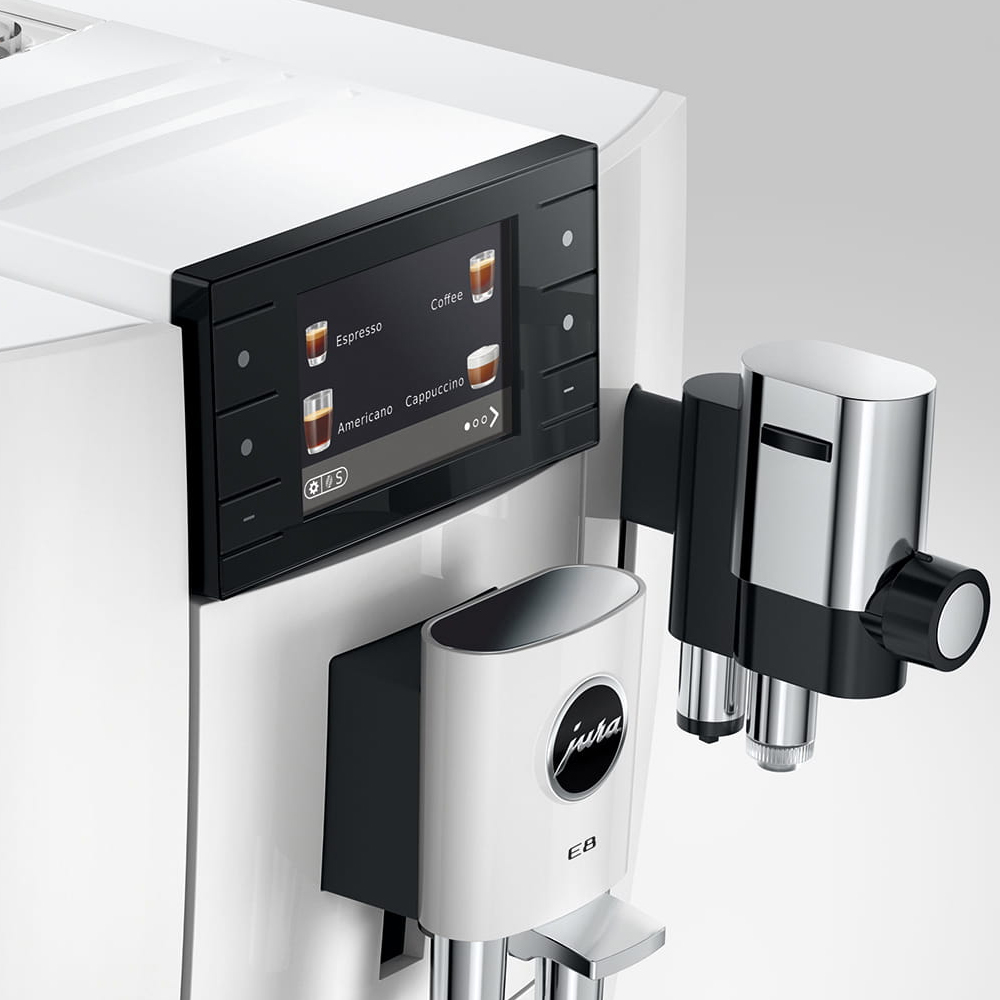 Jura E8 Piano White (ED 15747) - Helautomatisk - 5