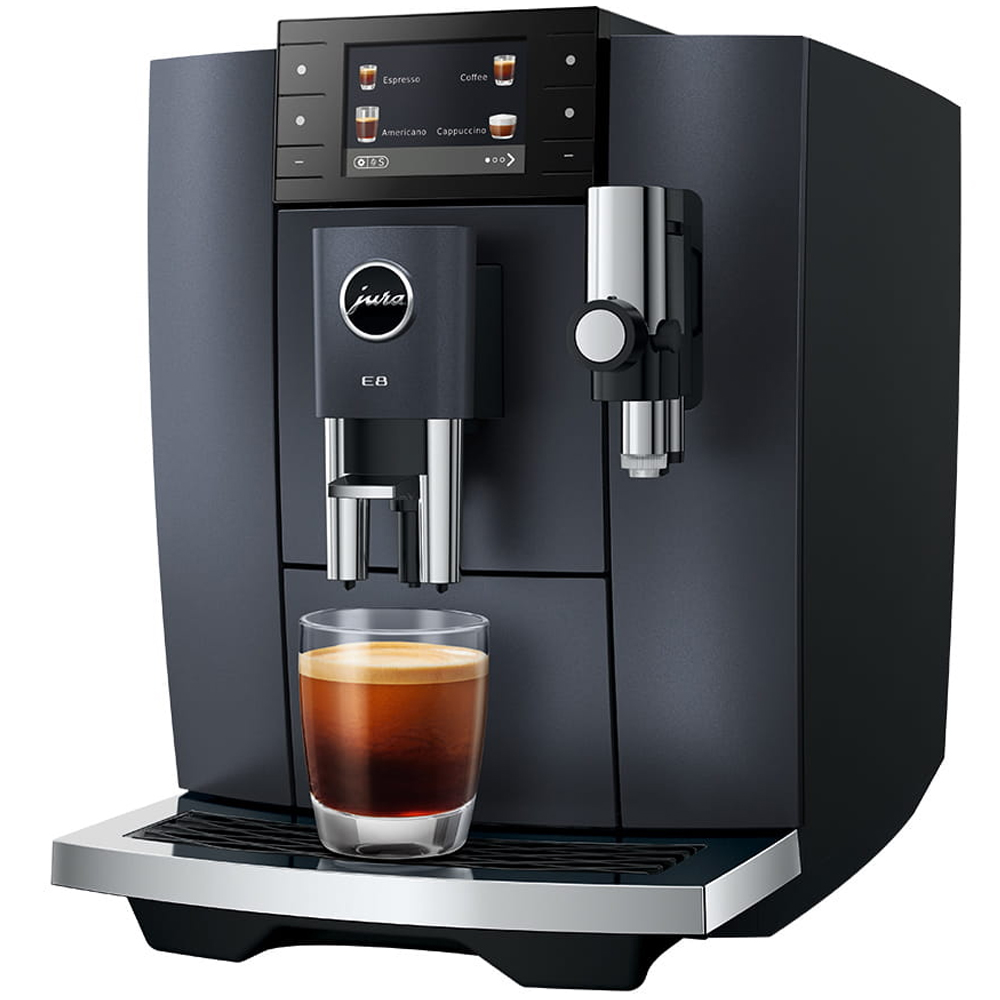 Jura E8 Cosmic Black  (ED 15749) - Bean to cup