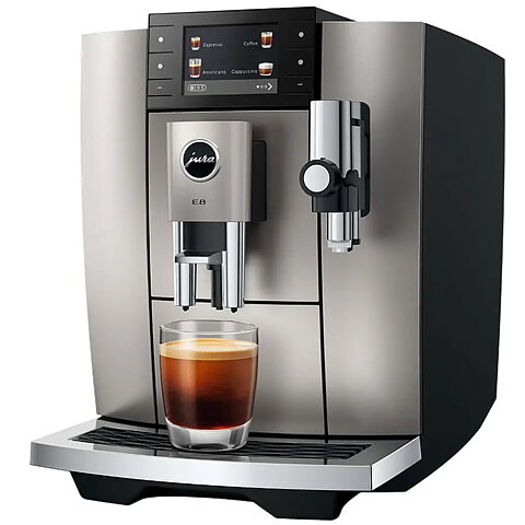 Jura E8 Midnight Silver (ED 15712) - Helautomatisk