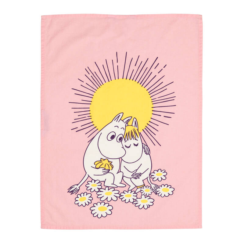 Mumin Kökshanddukar 50x70 cm - 2-Pack -  Förälskade - 3