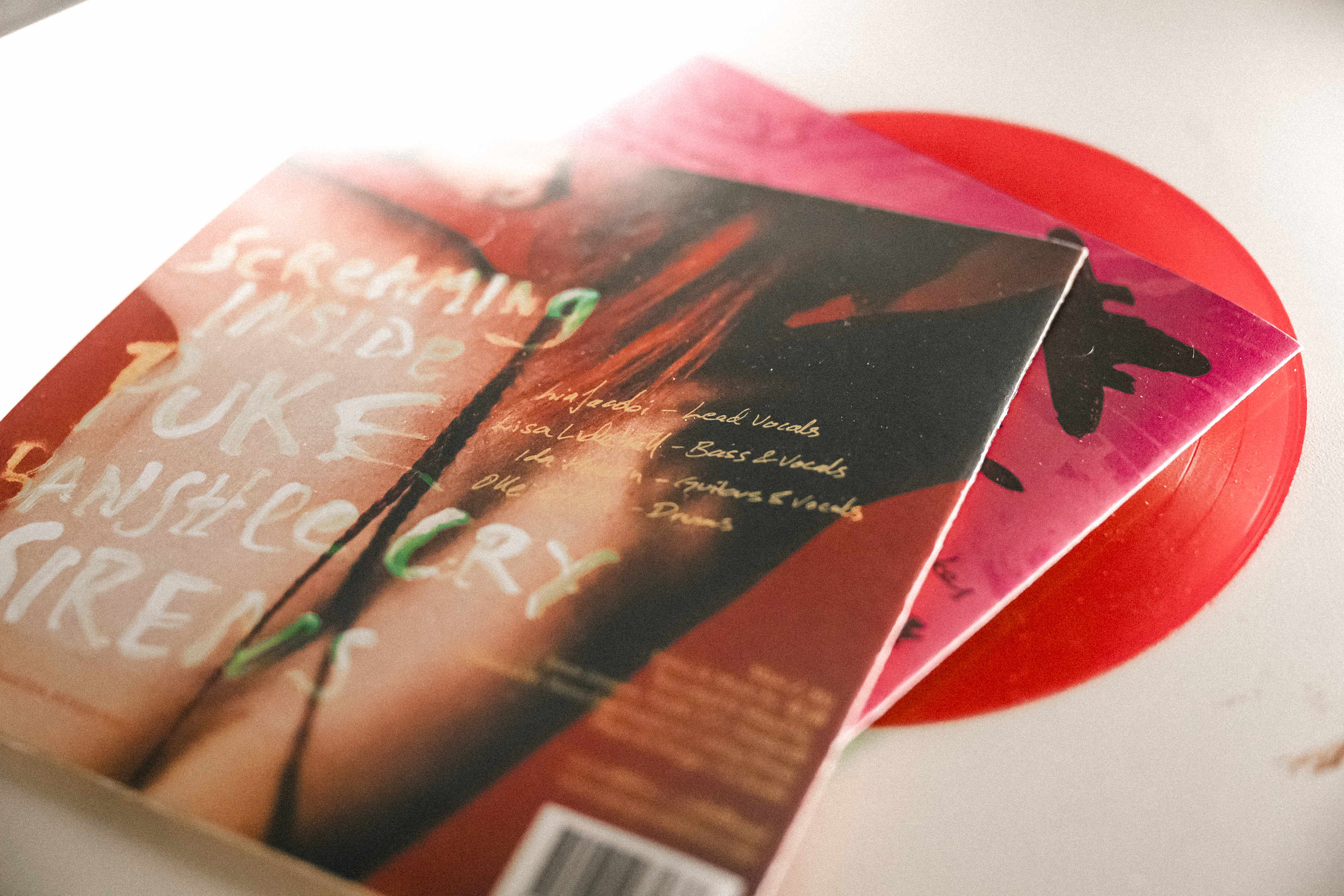 ill jill - My Body is Mine to Decide 7" EP (genomskinlig röd vinyl) - 3