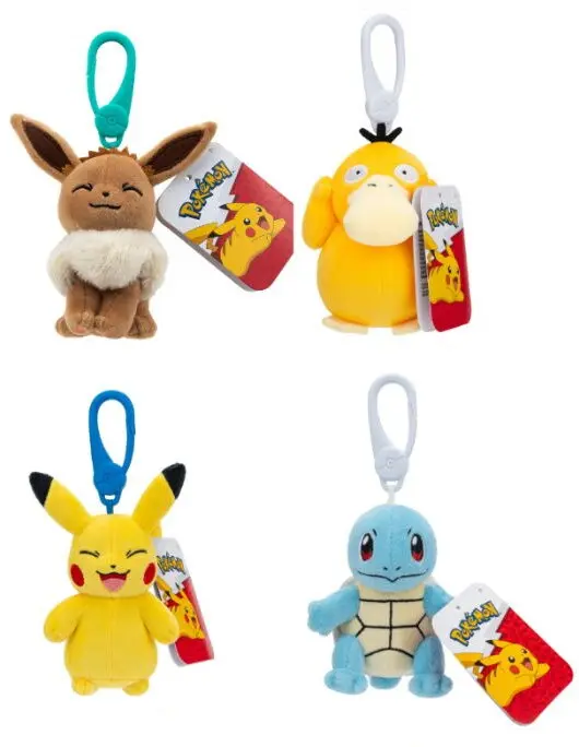 Pokémon Plush Clip On, 1 st