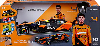 Premium Radiostyrd F1 Mclaren Norris 2024 Skala 1:242.4GHZ