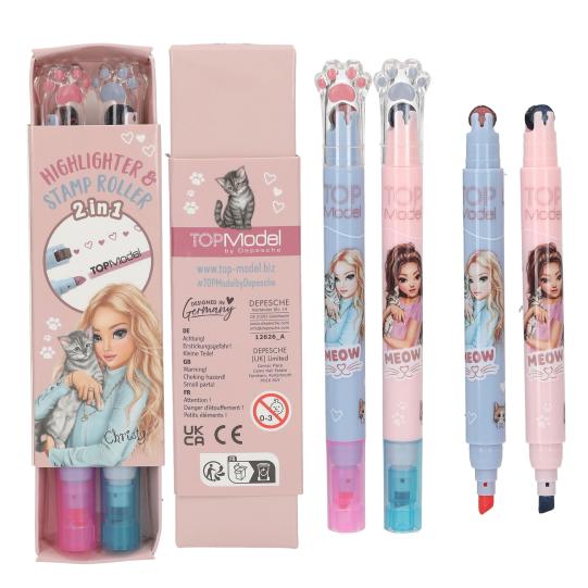 TOPModel Highlighter- & Stämpelpennor - 2