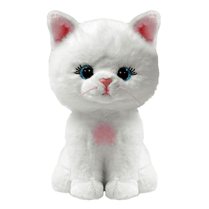 Beanie Boos Amelia Cat White