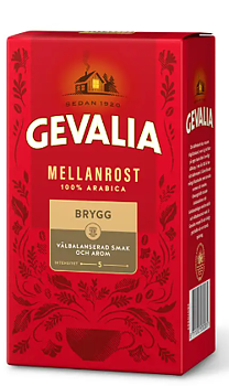 Gevalia Mellanrost bryggkaffe 450 g – klassiskt kaffe för kontor, café & byggbodar