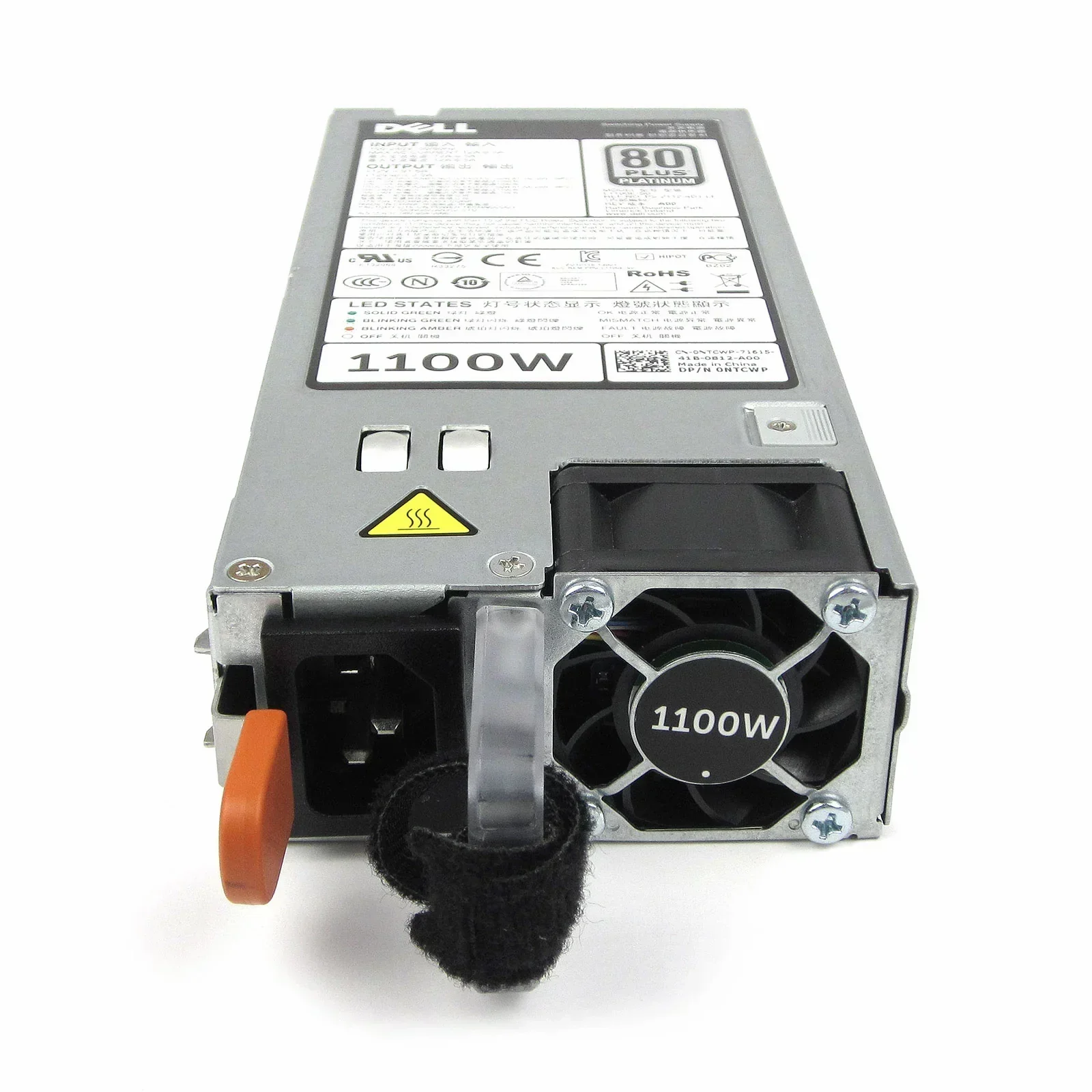 Begagnad Original Dell 0NTCWP PowerEdge R620 R720 R820 Server power supply PS-2112-4D1-LF