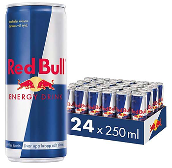 Red Bull Original 25cl – Energiboost för arbetsplats, byggbod & event