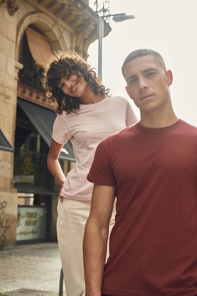 T-shirt Basic Woman/Girl - Burgundy - 6