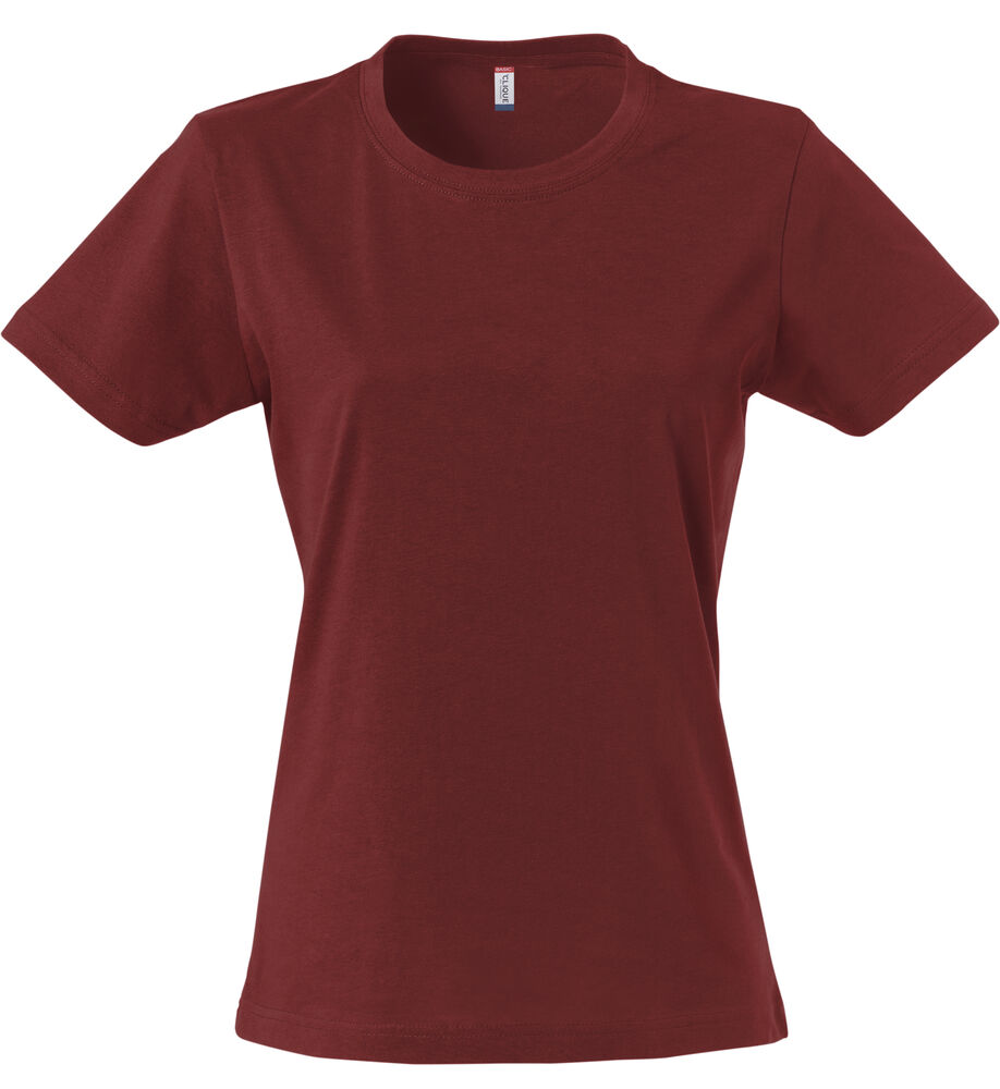 T-shirt Basic Woman/Girl - Burgundy