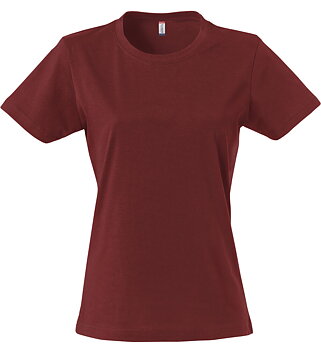 T-shirt Basic Woman/Girl - Burgundy