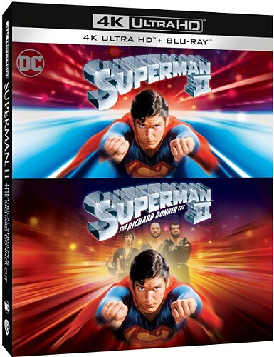Superman II: Theatrical & Donner Cut - Limited Edition Steelbook (BLU-RAY 4K ULTRA HD + BLU-RAY)