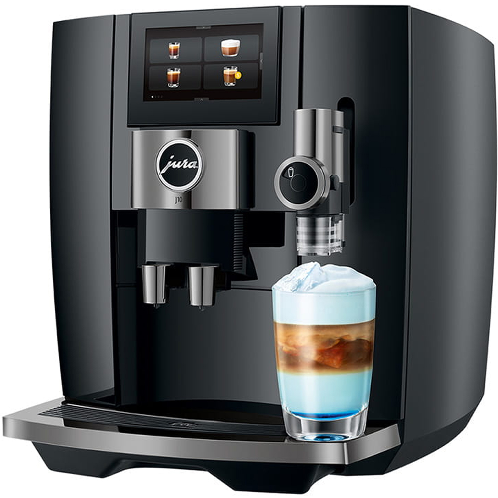 Jura J10 Piano Black (EA 15562) - Bean to cup