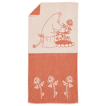 Mumin Badhandduk 70x140 cm - Muminmamma Beige