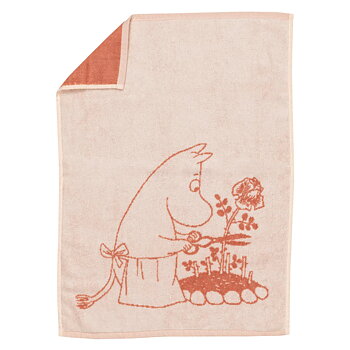 Mumin Handduk 50x70 cm - Muminmamma Beige
