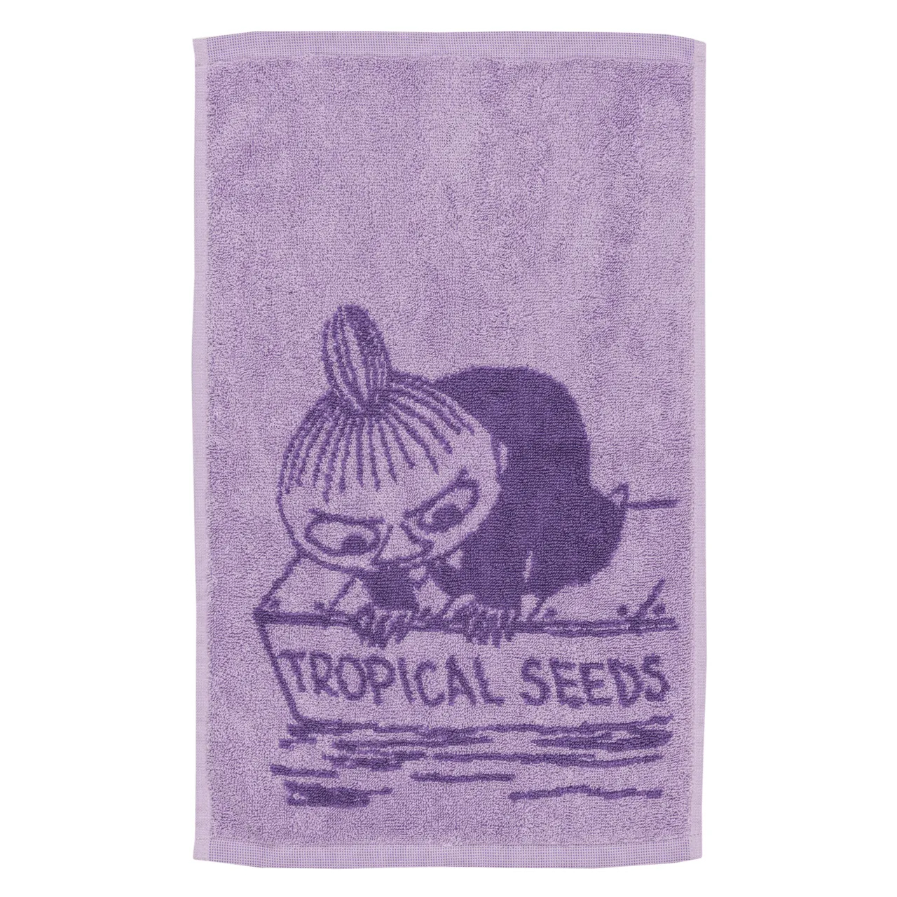 Moomin Towel 30x50 cm - Little My Purple