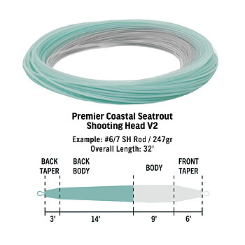 RIO Premier Coastal Seatrout V2.0 Shooting Head - Flyt