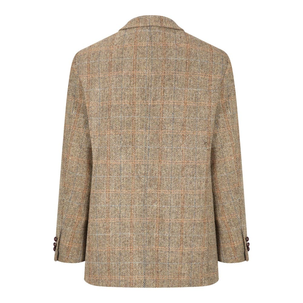 Harris Tweed Blakemore Blazer - White Sand - 4