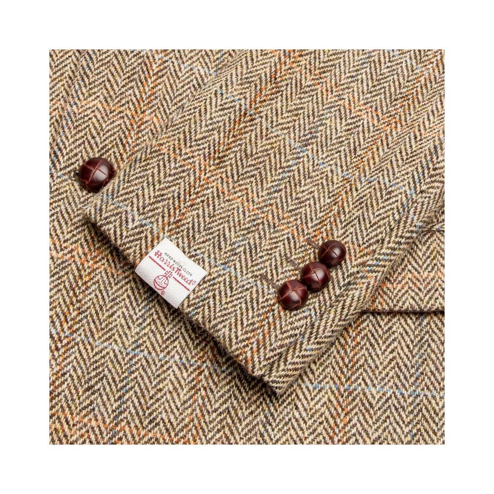 Harris Tweed Blakemore Blazer - White Sand - 3