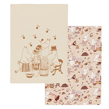 Moomin Kitchen Towels 50x70 cm - 2-Pack - Home Pleasures