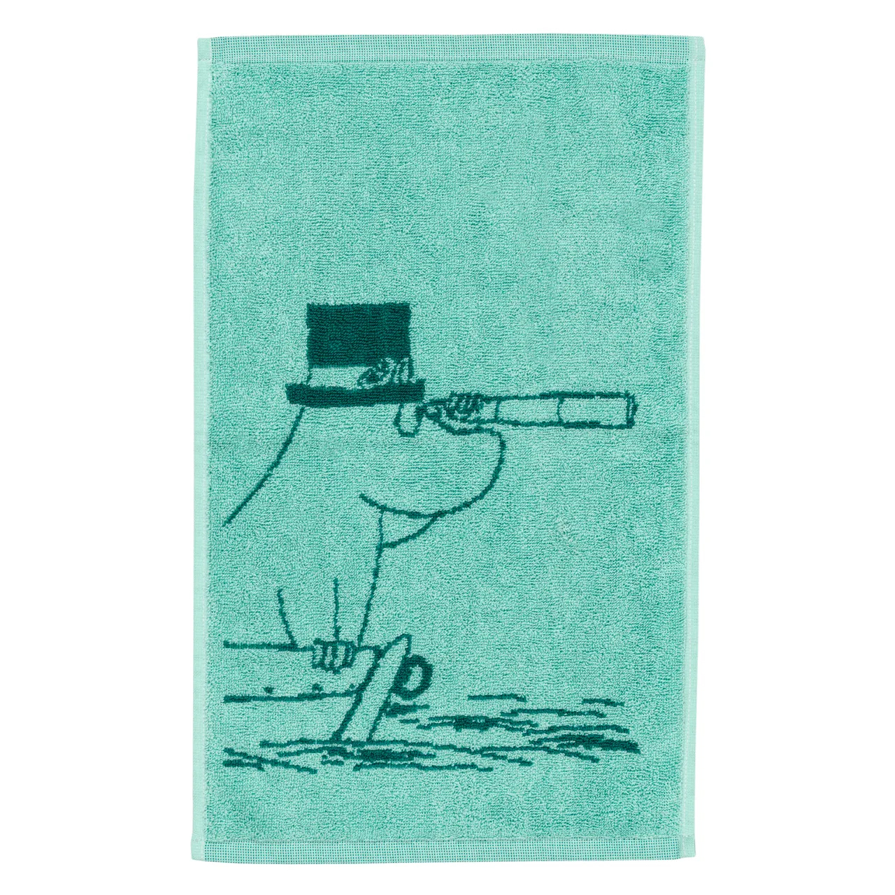 Moomin Towel 30x50 cm - Moominpappa Blue Green