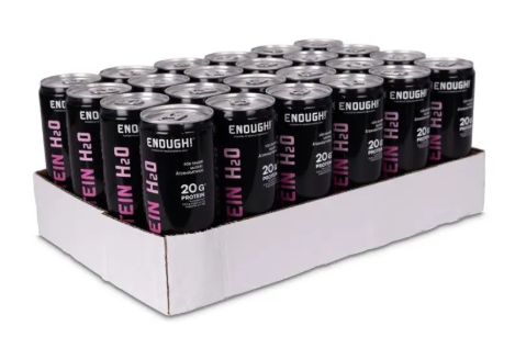 Proteinvatten Skogsbär 33cl – Enough H2O | Sockerfri dryck med 20g protein - 2