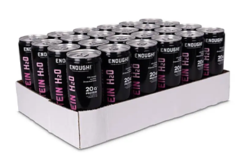 Proteinvatten Skogsbär 33cl – Enough H2O | Sockerfri dryck med 20g protein
