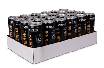 Proteinvatten Clementin 33cl – Enough H2O | Sockerfri energidryck med 20g protein