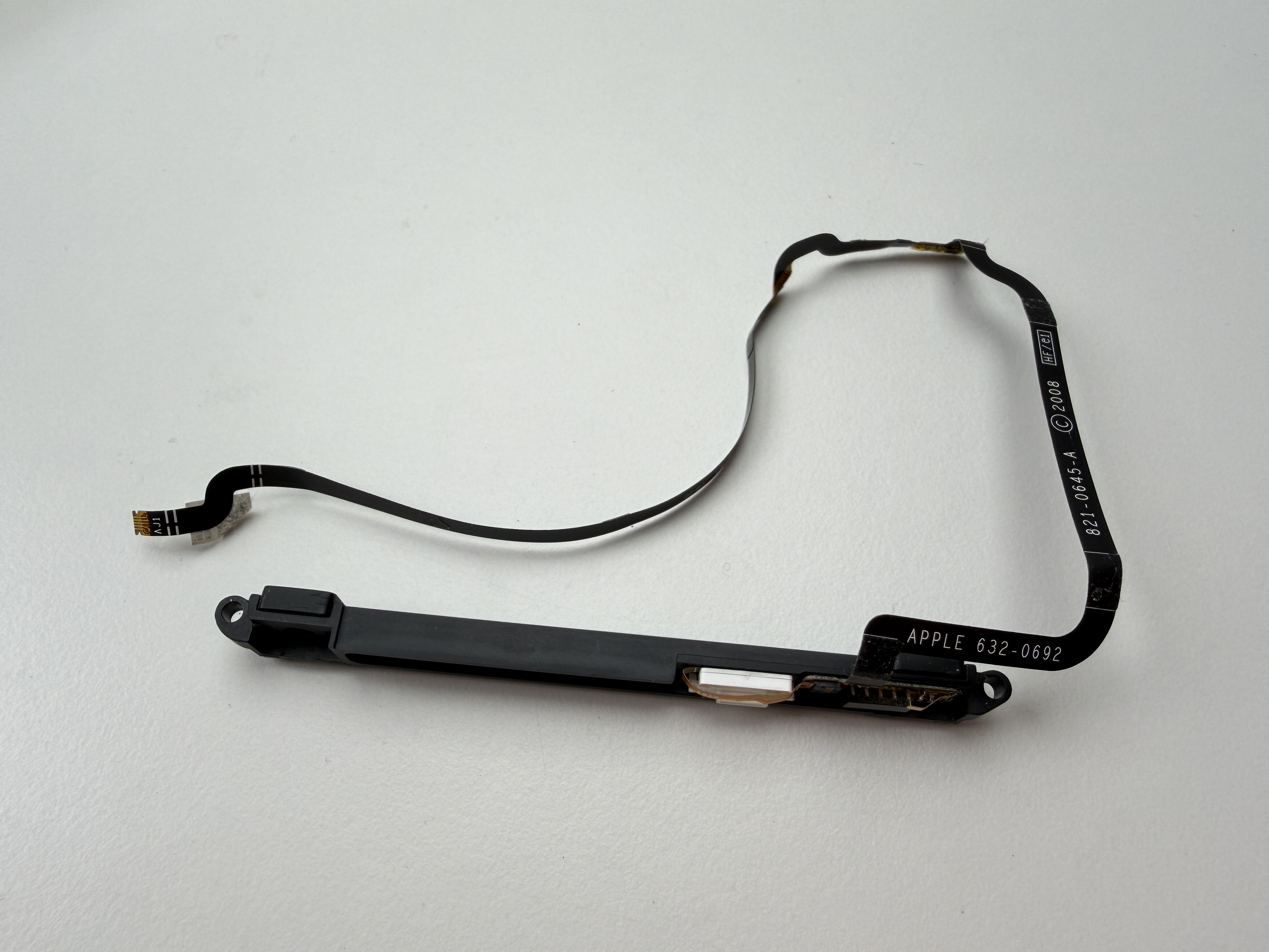 Begagnad Original Apple 632-0692 821-0645-A Guide Camera Cable A1278 Macbook HDD Caddy