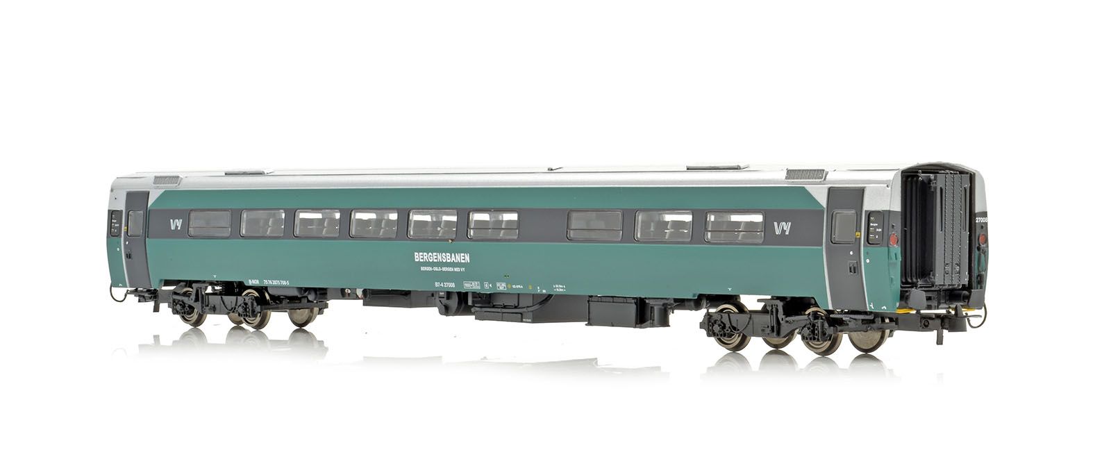 NMJ Topline+ VY B7-4 27008 2 Klasse Personvogn, m/ Interiørlys - 4