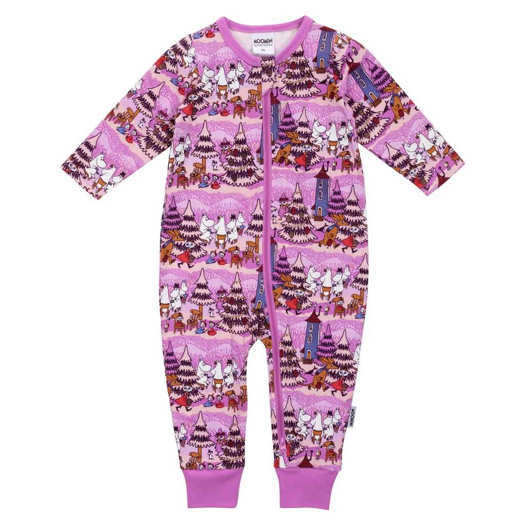 Pyjamas Mumin Gårdsfest - Anilin