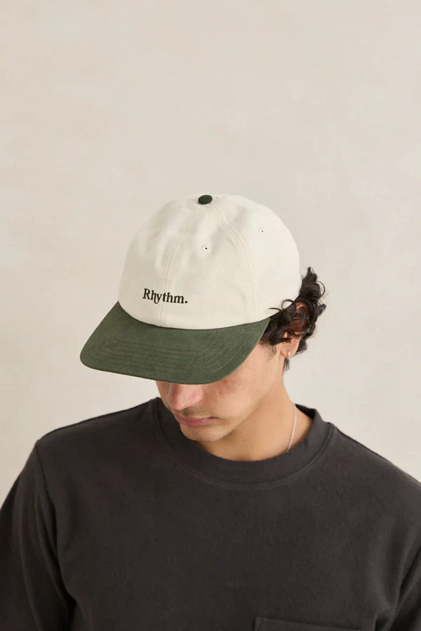 Rhythm keps Essential brushed twill stone - 2