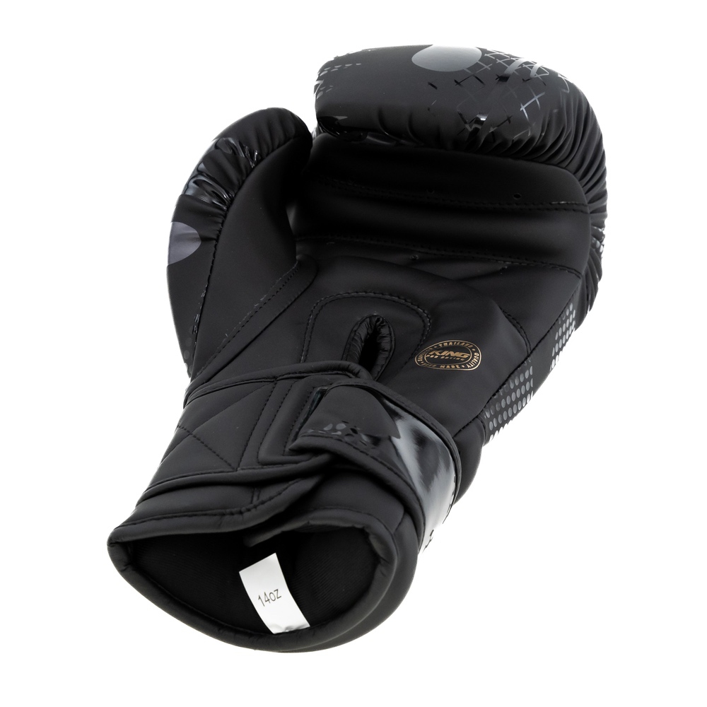 King Boxningshandske SHOGUN-2 Svart/guld 10-16 oz - 3
