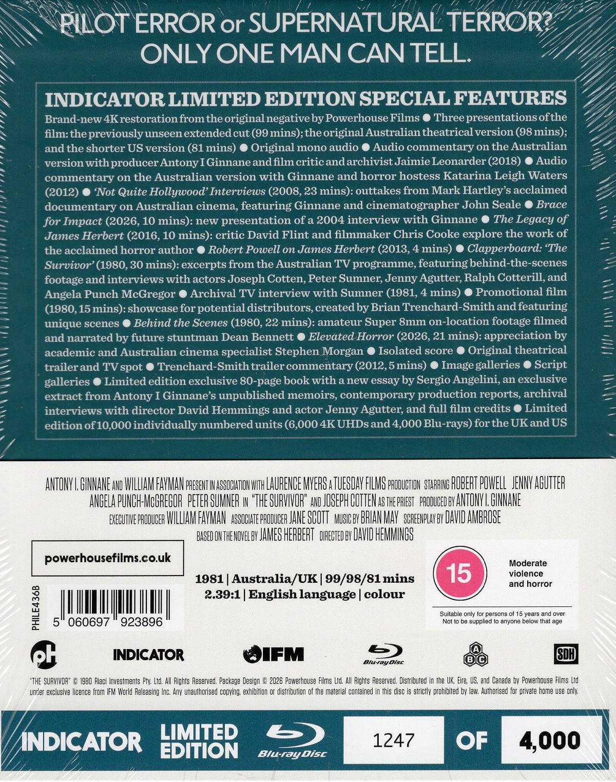 The Survivor (Limited Edition) (ej svensk text) (Blu-ray) - 2