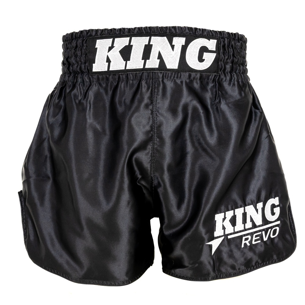 King Thaishorts REVO-1 Svart/Silver - 2