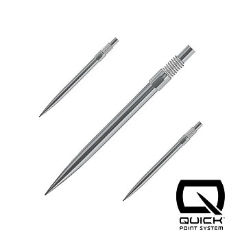 Harrows Silver Quick Points 30mm