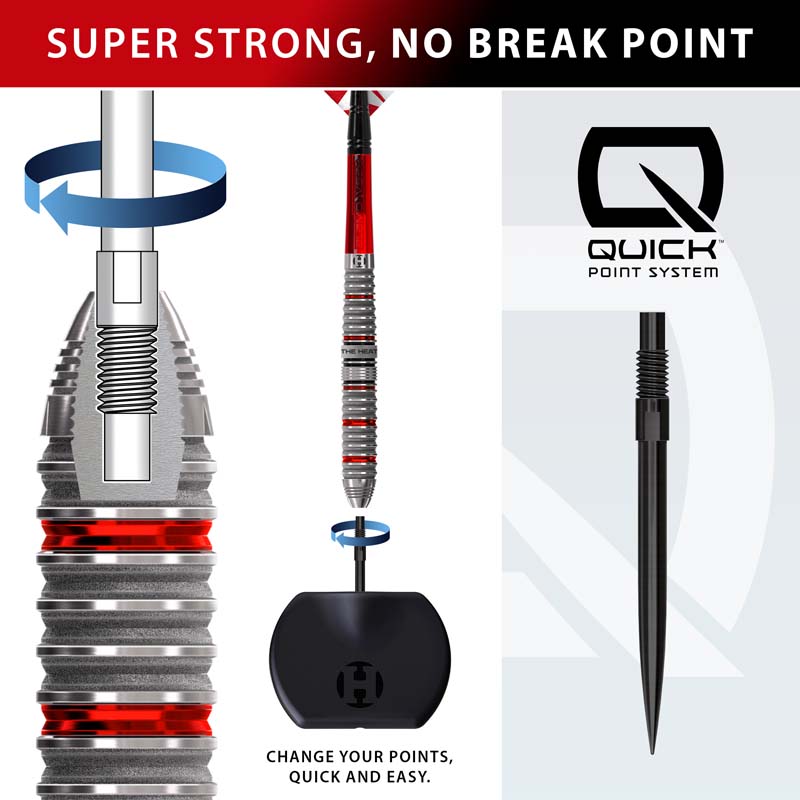 Harrows Damon Heta Series 4 Quick Points 90% 21g - 2