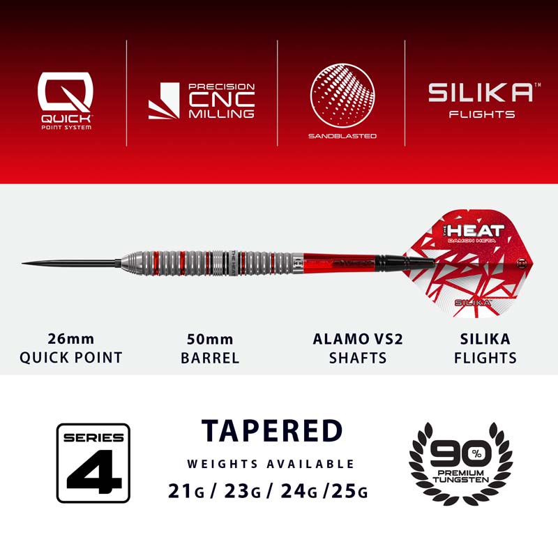 Harrows Damon Heta Series 4 Quick Points 90% 21g - 4