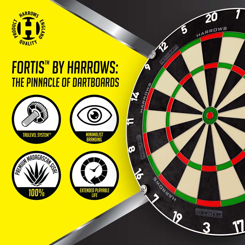 Harrows Fortis Dartboard - 6