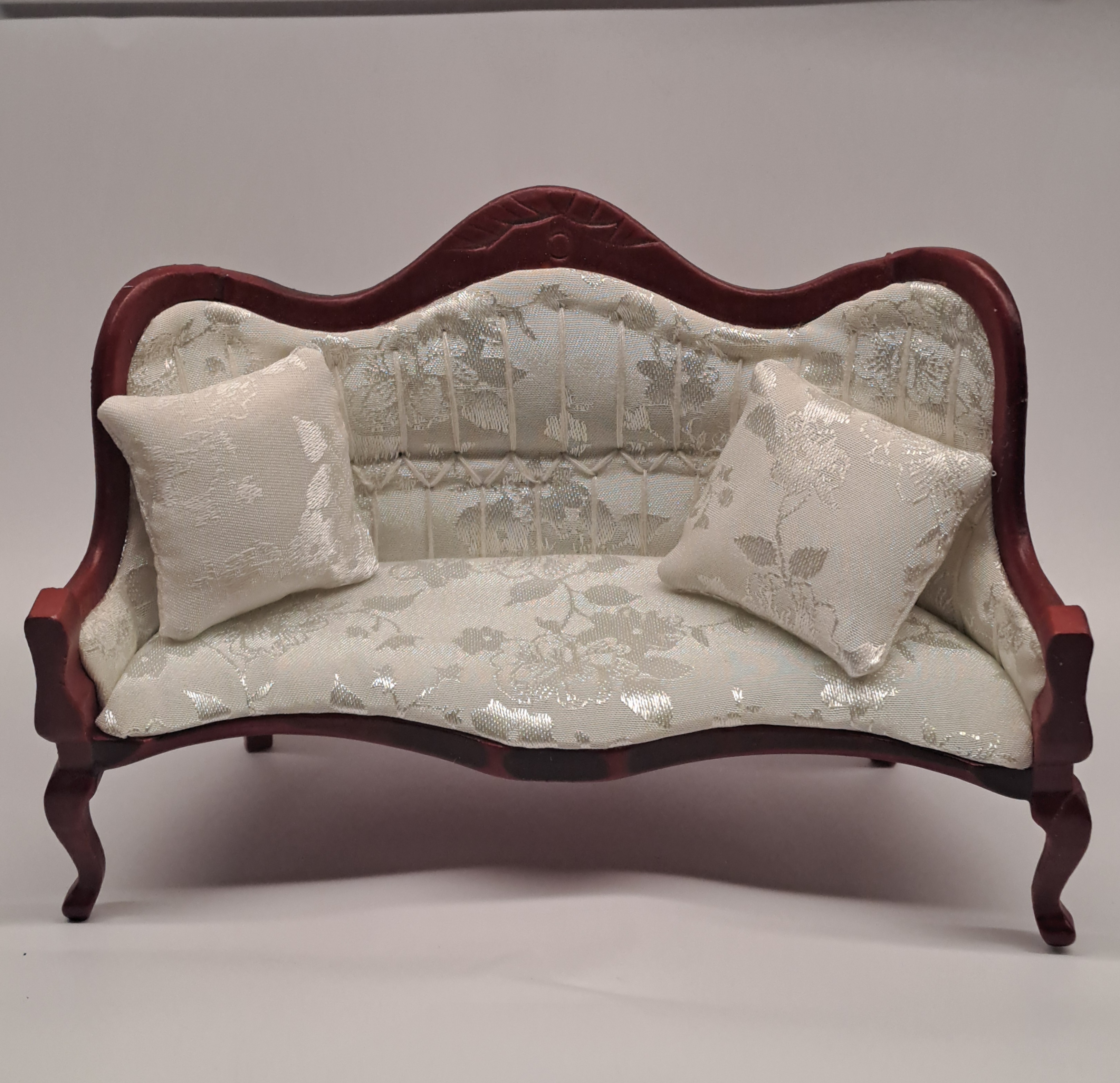 Sofa, Victorian, white