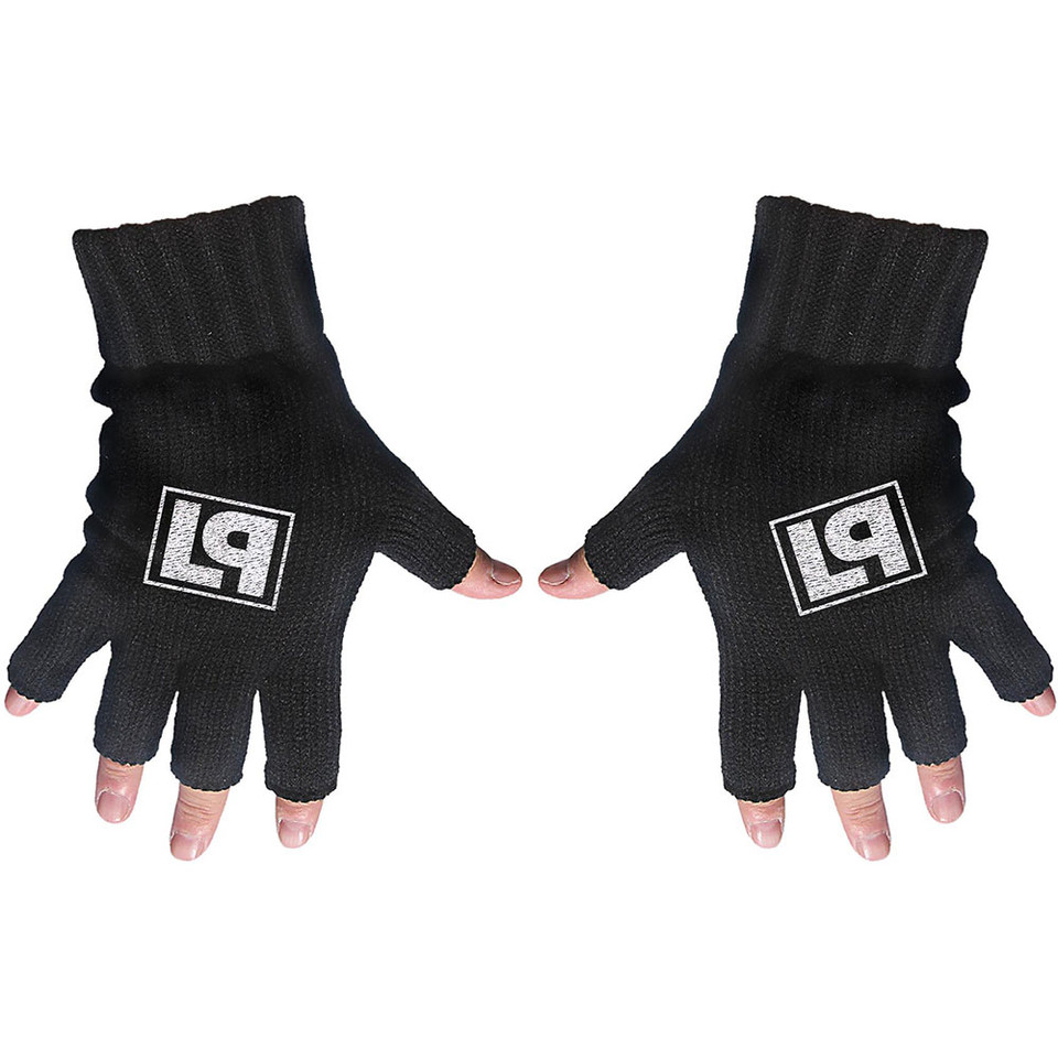 Linkin Park Unisex Fingerless Gloves: LP Logo