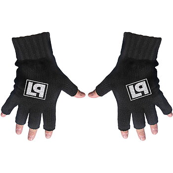 Linkin Park Unisex Fingerless Gloves: LP Logo