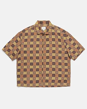 Rhythm skjorta Racket relaxed ochre